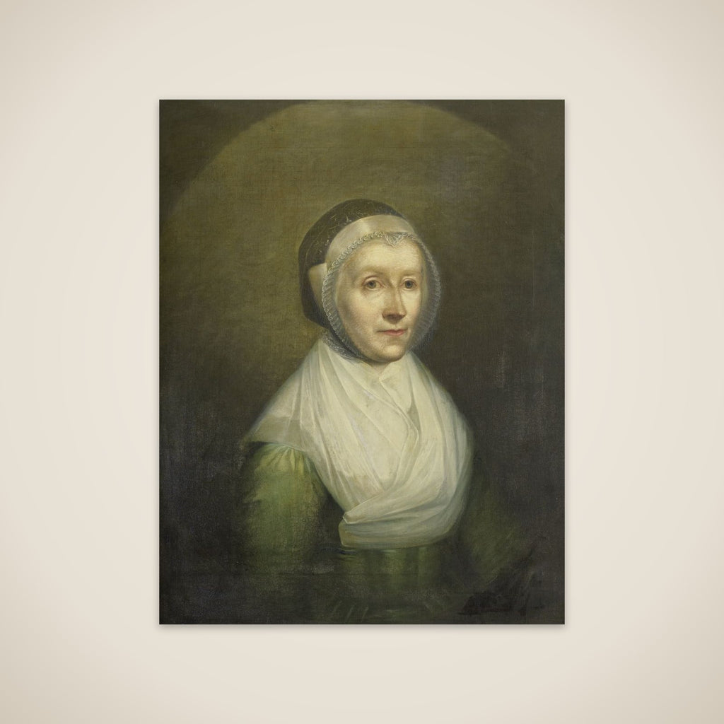 Portrait of Christina Sebilla Charlotte Bakhuizen (1750-1810) unframed print