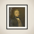 Portrait of Rudolf Johannes van den Brink, Oldest Son of Hendrik Arend van den Brink framed