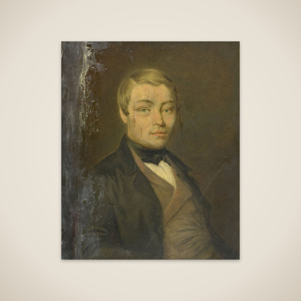 Portrait of Rudolf Johannes van den Brink, Oldest Son of Hendrik Arend van den Brink unframed print