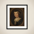 Portrait of Margaretha Verkolje, Wife of Reinier Couturier framed