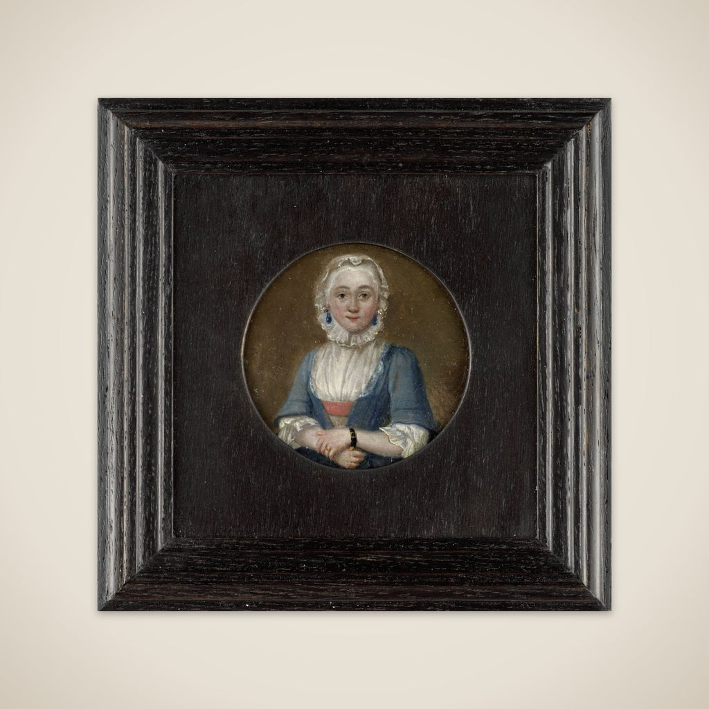 Portrait of een vrouw unframed print