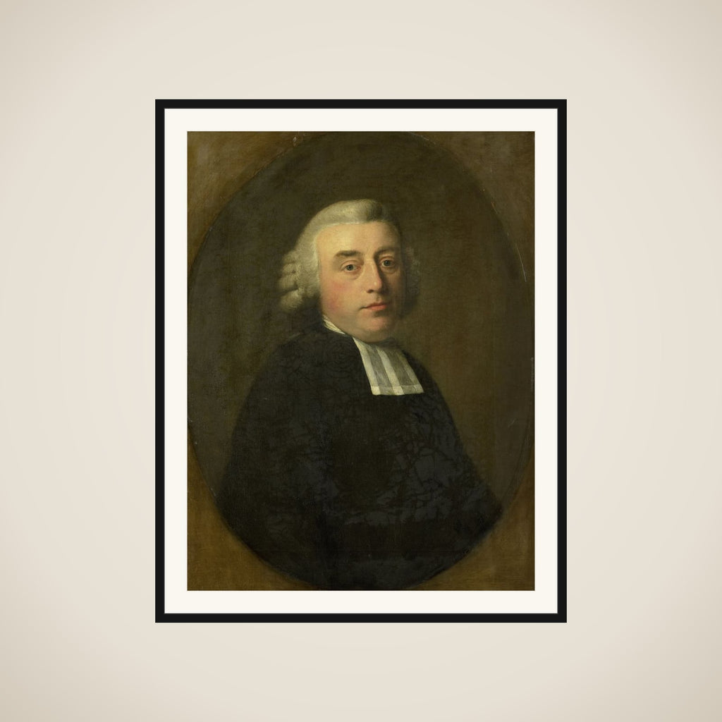 Portrait of Antonius Kuyper, Clergyman in Amsterdam framed