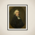 Portrait of Antonius Kuyper, Clergyman in Amsterdam framed