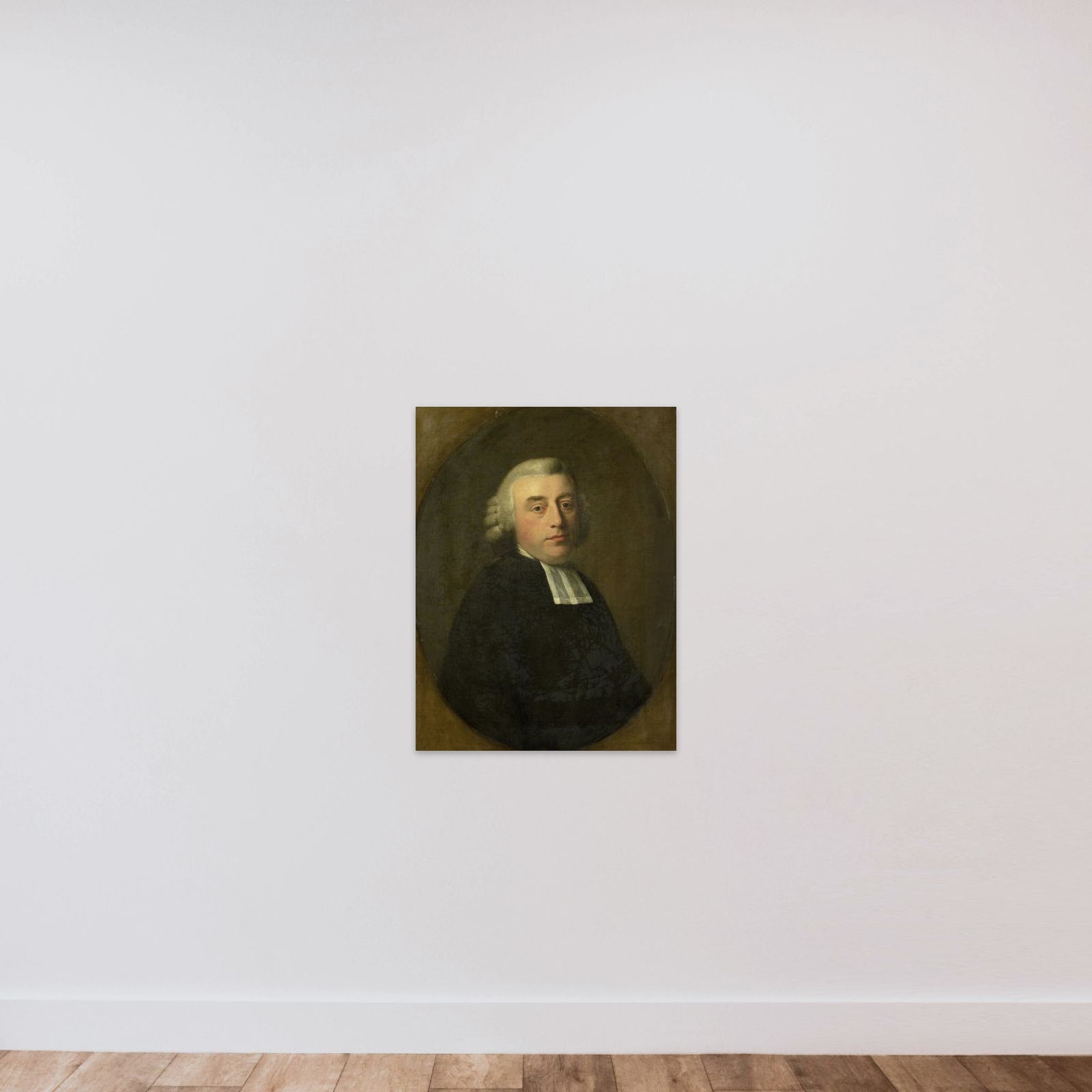 Portrait of Antonius Kuyper, Clergyman in Amsterdam unframed — shown to scale