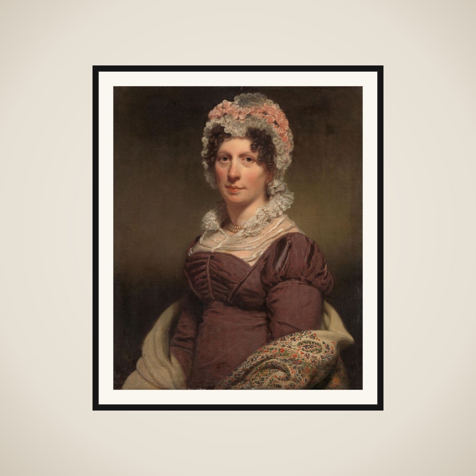 Portrait of a Woman framed
