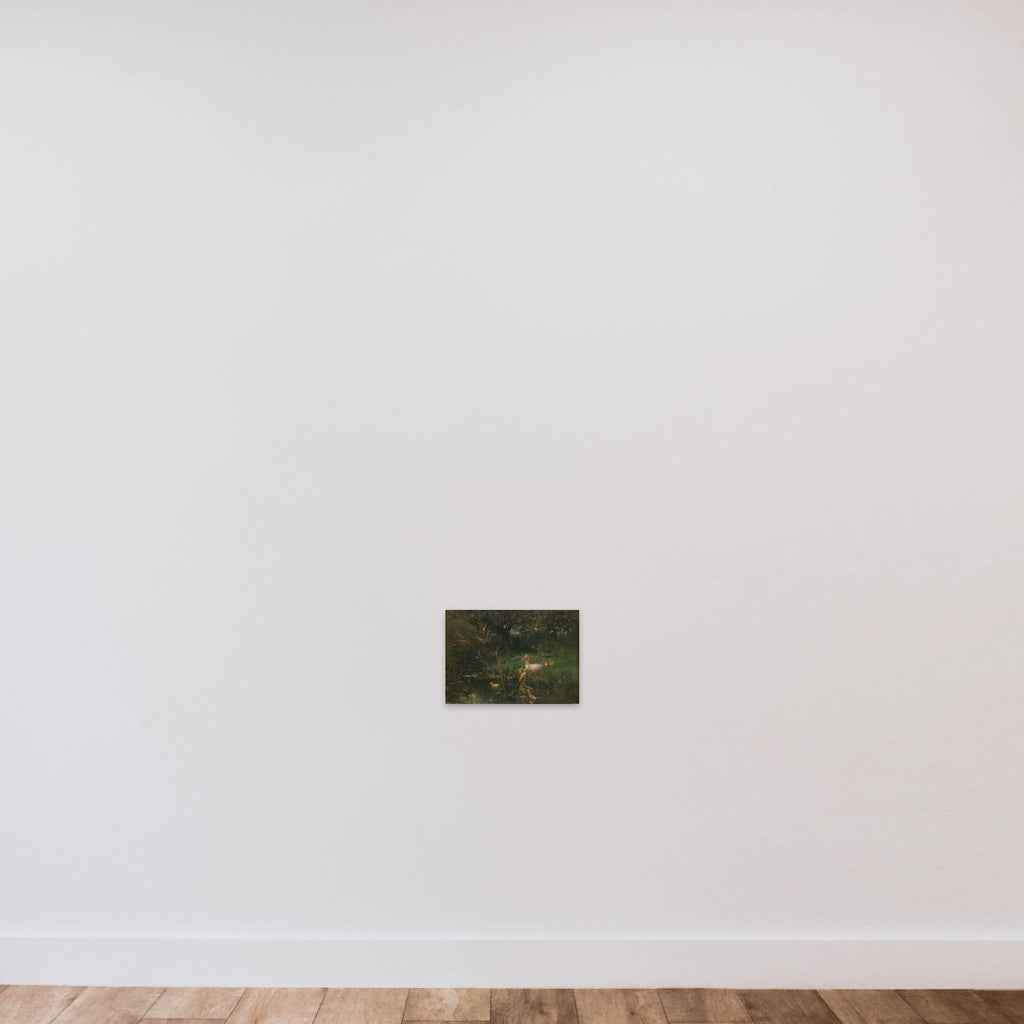 Ducks unframed — shown to scale