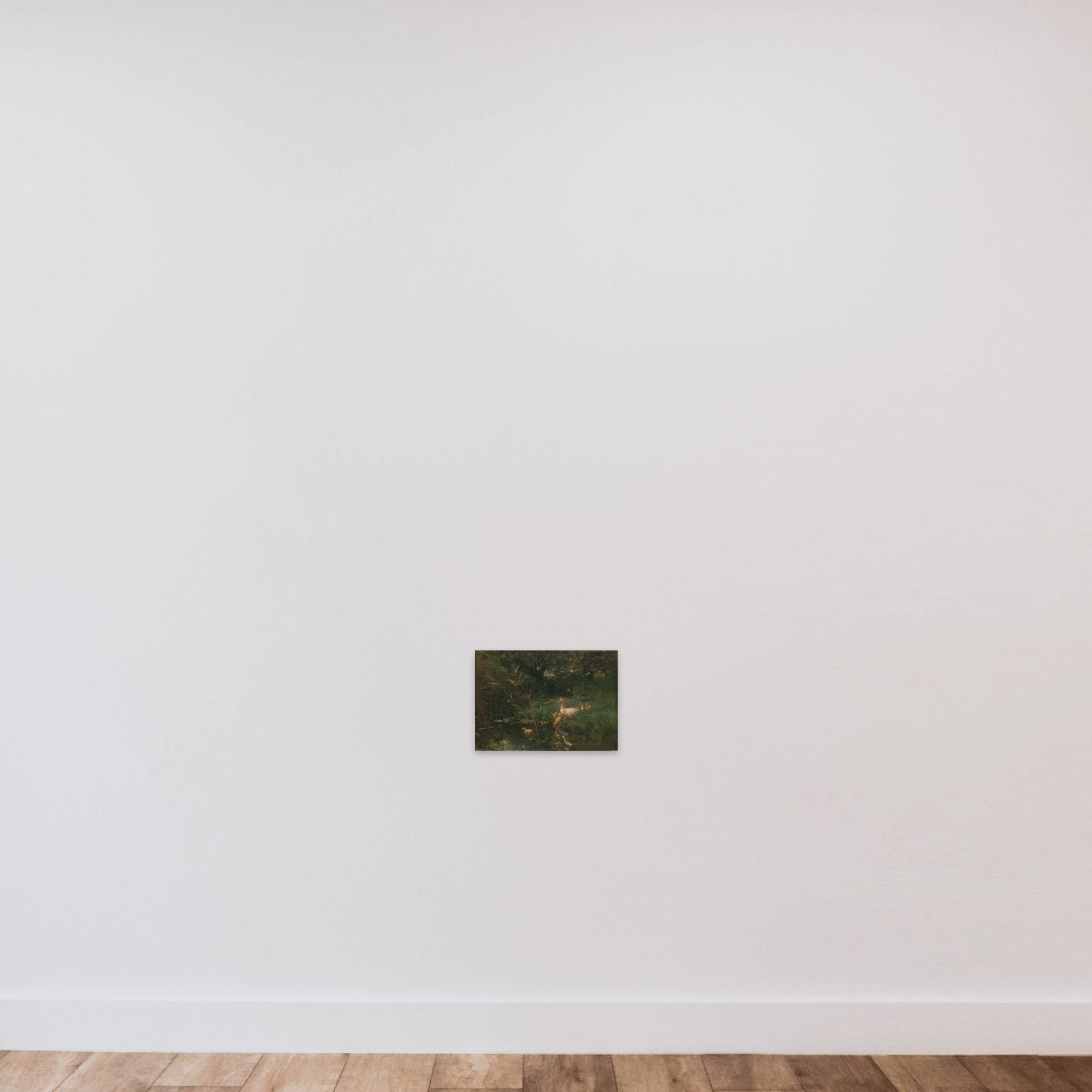 Ducks unframed — shown to scale
