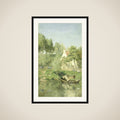 Aan de Oise framed