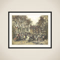 De Noordermarkt te Amsterdam framed