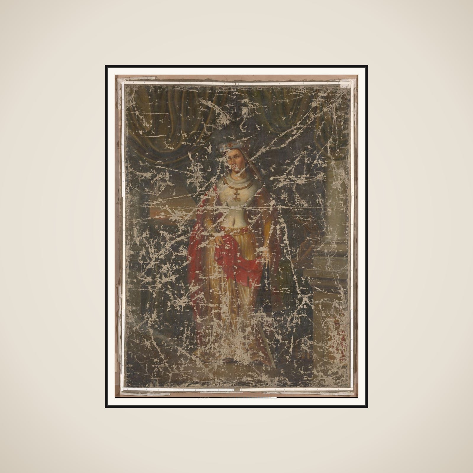 Johanna van Brabant framed