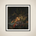 Still Life with Fruit framed