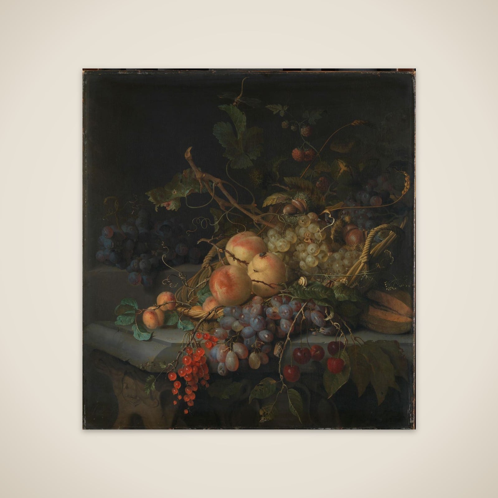 Still Life with Fruit unframed print