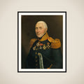 Gijsbertus Martinus Cort Heyligers (1770-1849). Lieutenant General in the Infantery framed