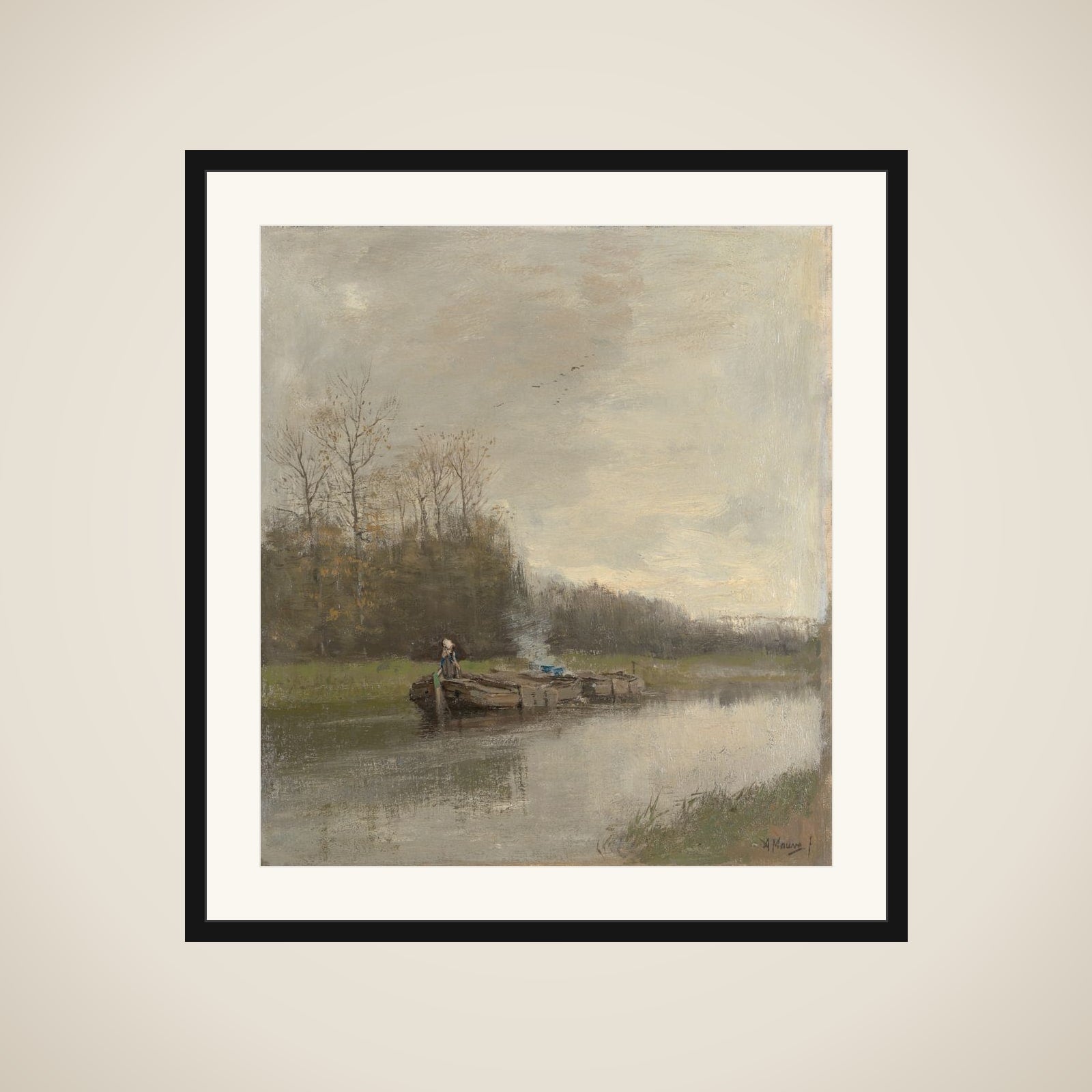 Trekvaart framed