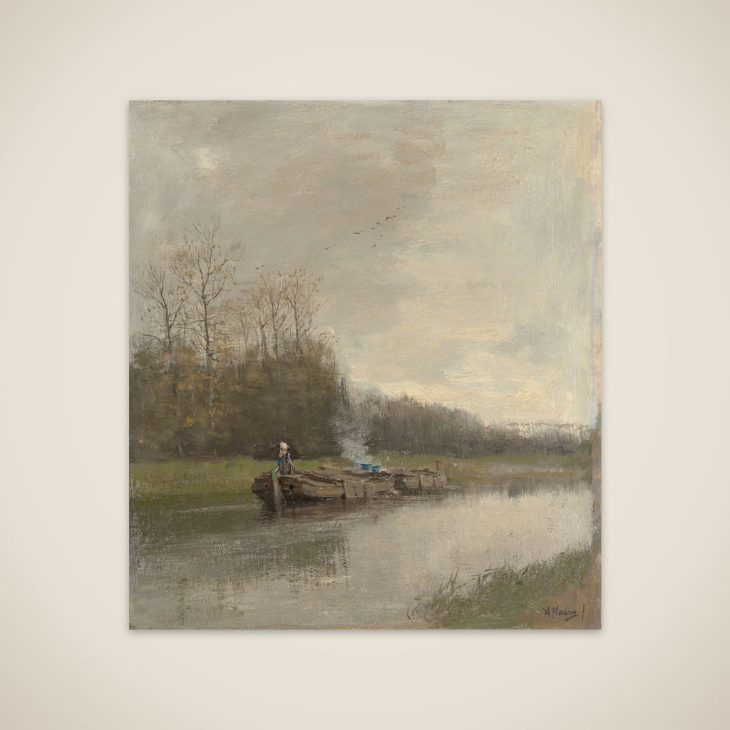 Trekvaart unframed print