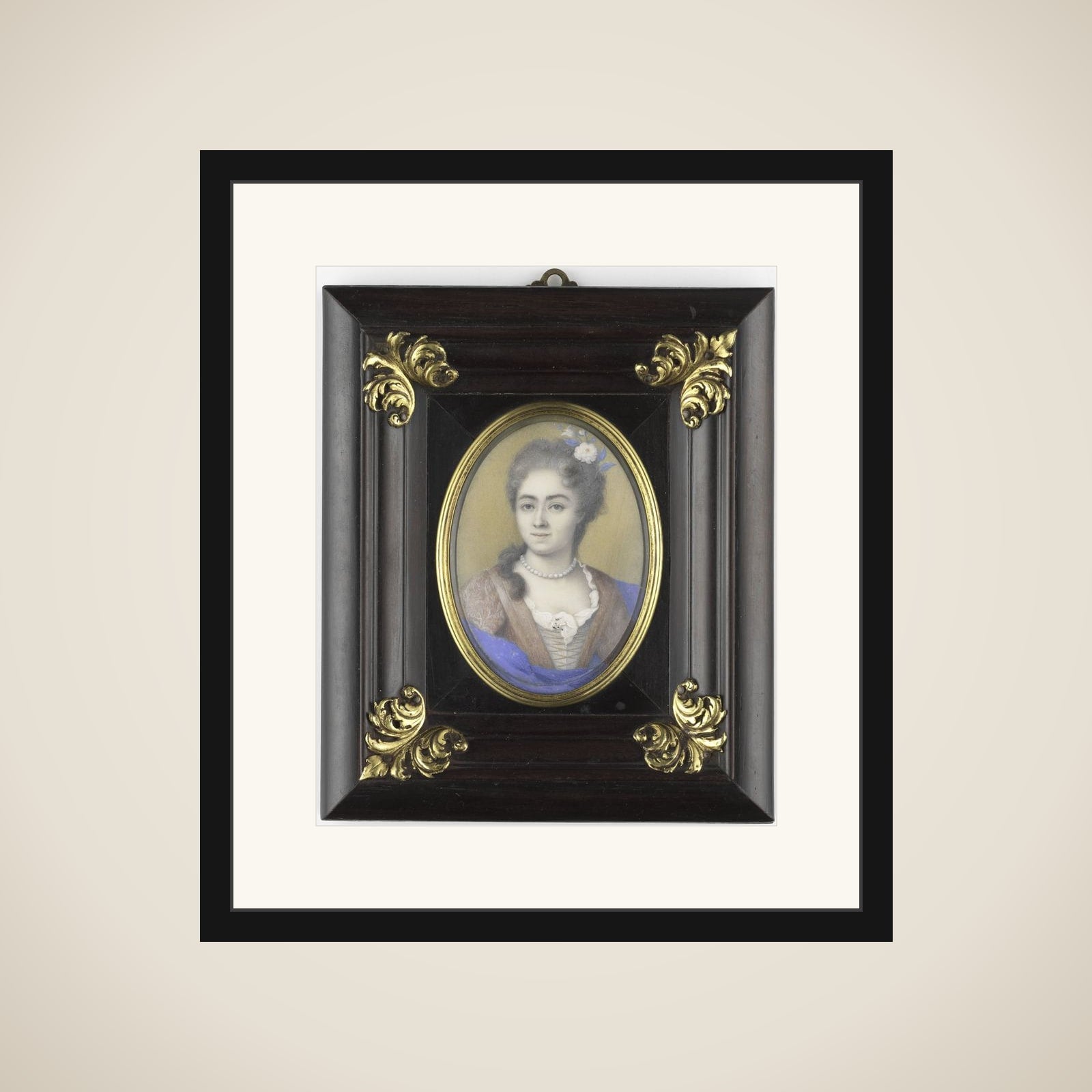 Henriëtta Wolters-van Pee (1692-1741). Echtgenote van Herman Wolters framed