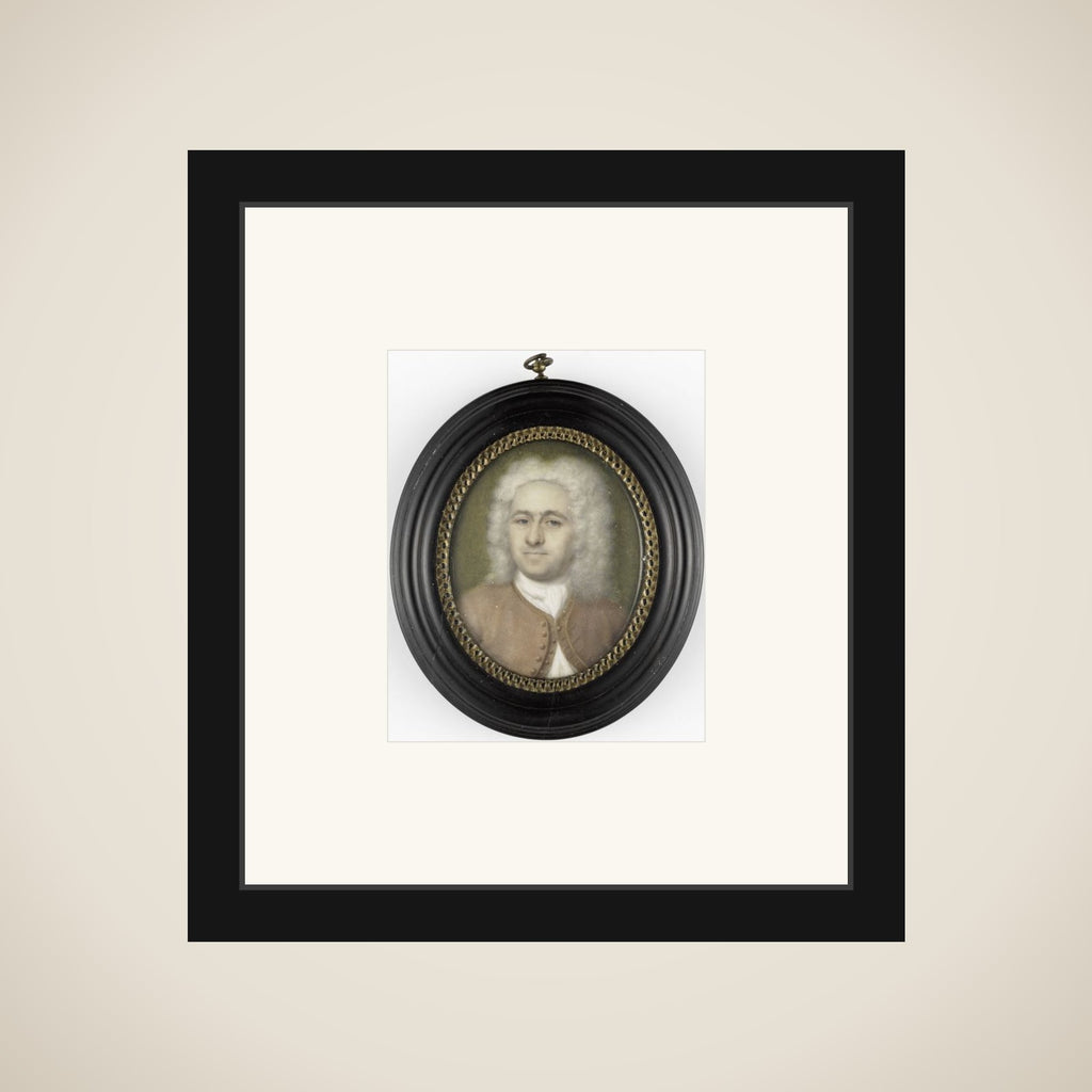 Herman Wolters (1682-1756). Echtgenoot van de schilderes framed