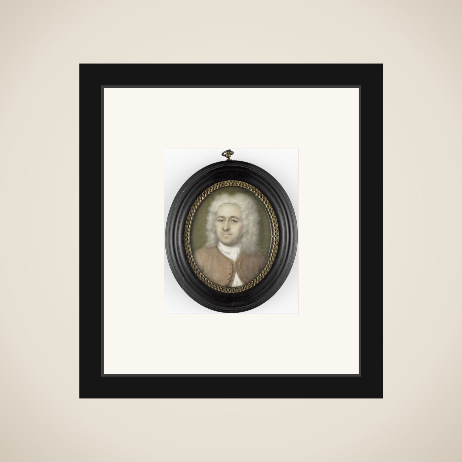 Herman Wolters (1682-1756). Echtgenoot van de schilderes framed