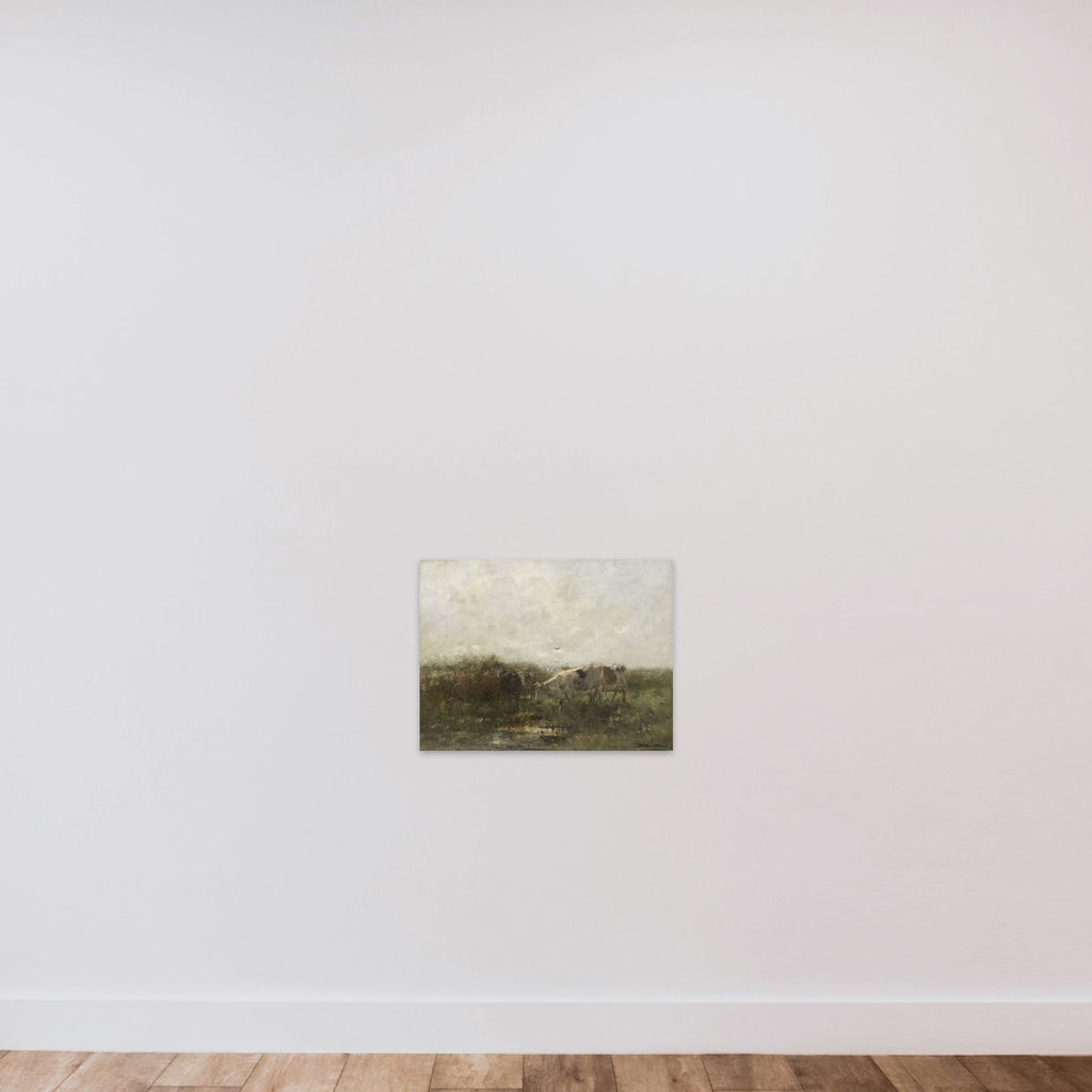 Koeien unframed — shown to scale