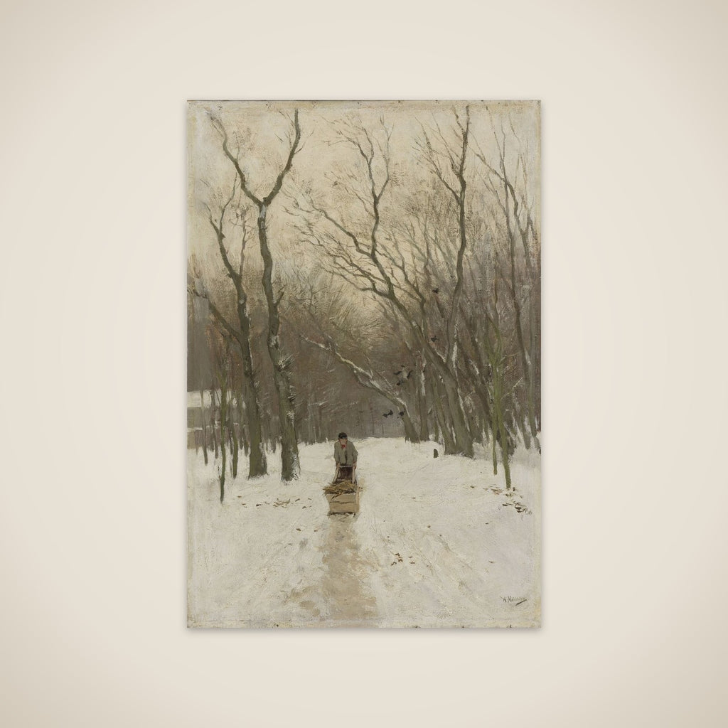 Winter in the Scheveningen Woods unframed print