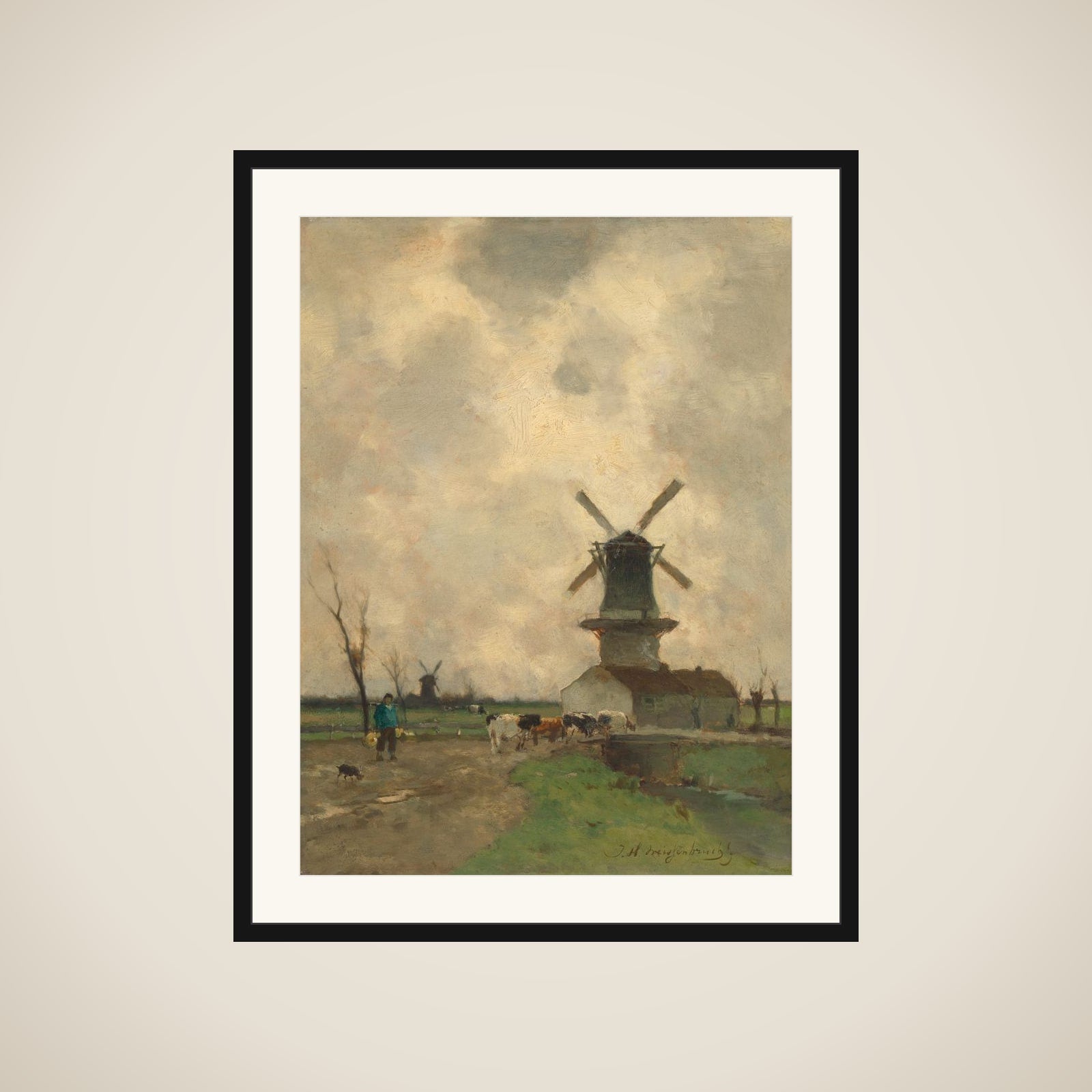 The Mill framed