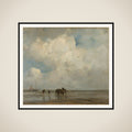 Fishing for Shells framed