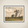Landscape in Drenthe framed