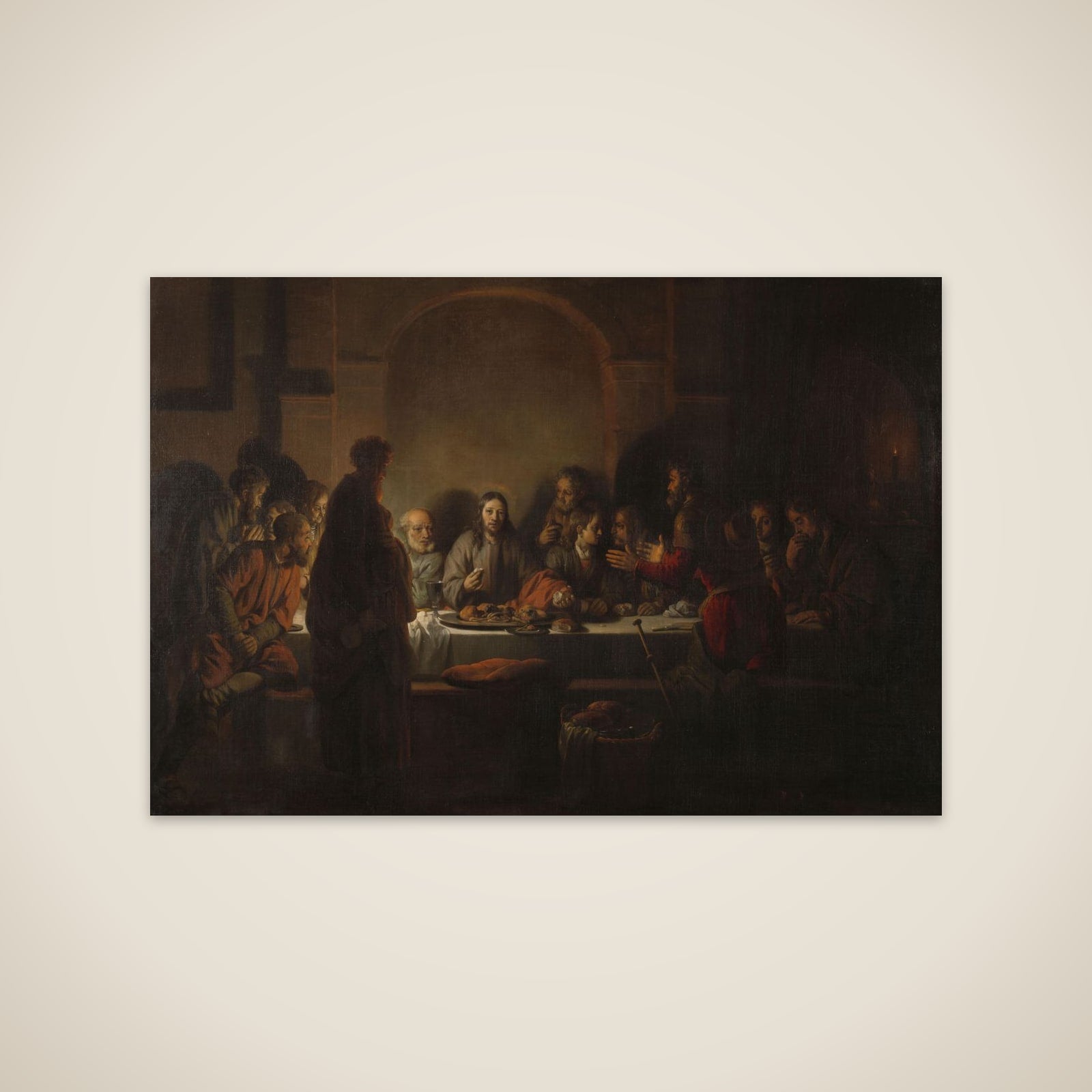 The Last Supper unframed print