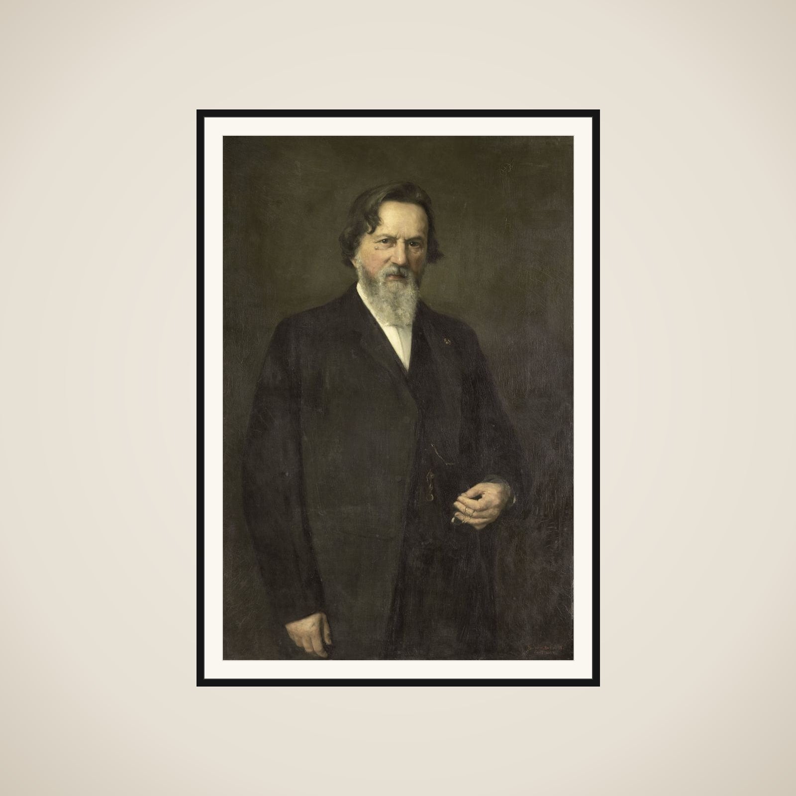 Professor Franciscus Donders (1818-1889), Physiologist and Opthalmologist framed