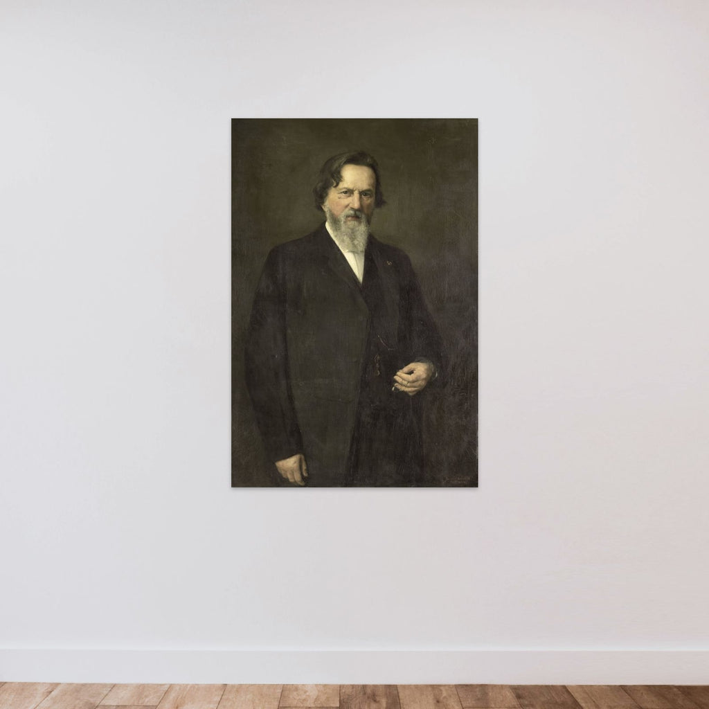 Professor Franciscus Donders (1818-1889), Physiologist and Opthalmologist unframed — shown to scale