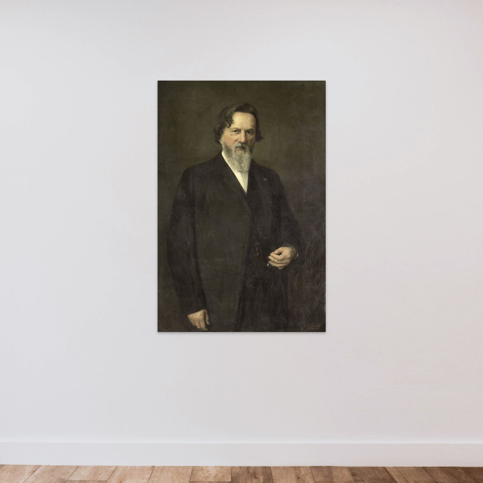 Professor Franciscus Donders (1818-1889), Physiologist and Opthalmologist unframed — shown to scale
