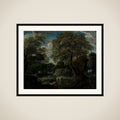 View in the Woods framed