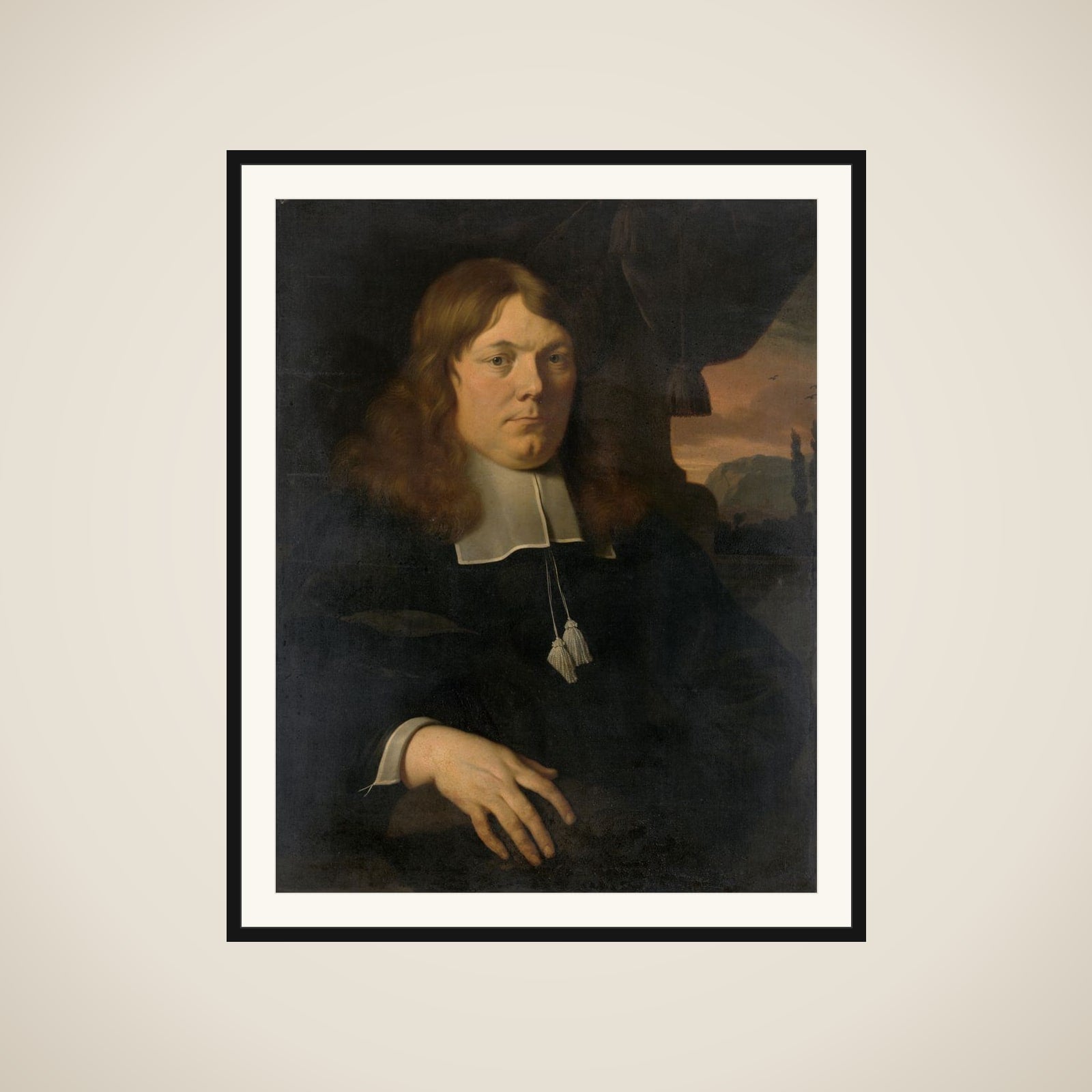 Portrait of a Man framed