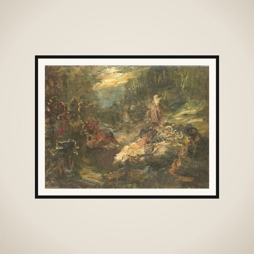 De woudprediker framed