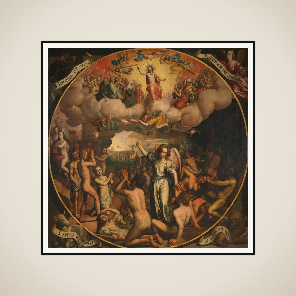 Last Judgment framed