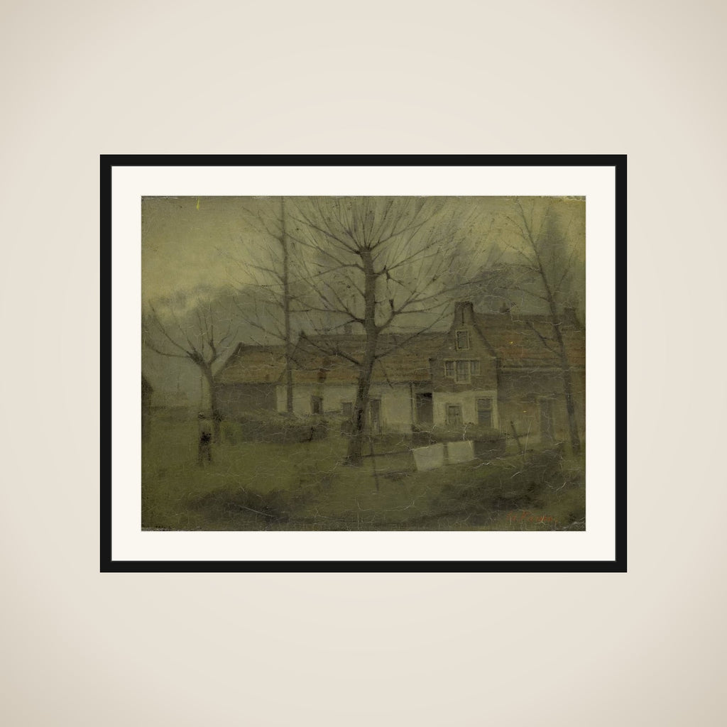 Houses in a Village framed