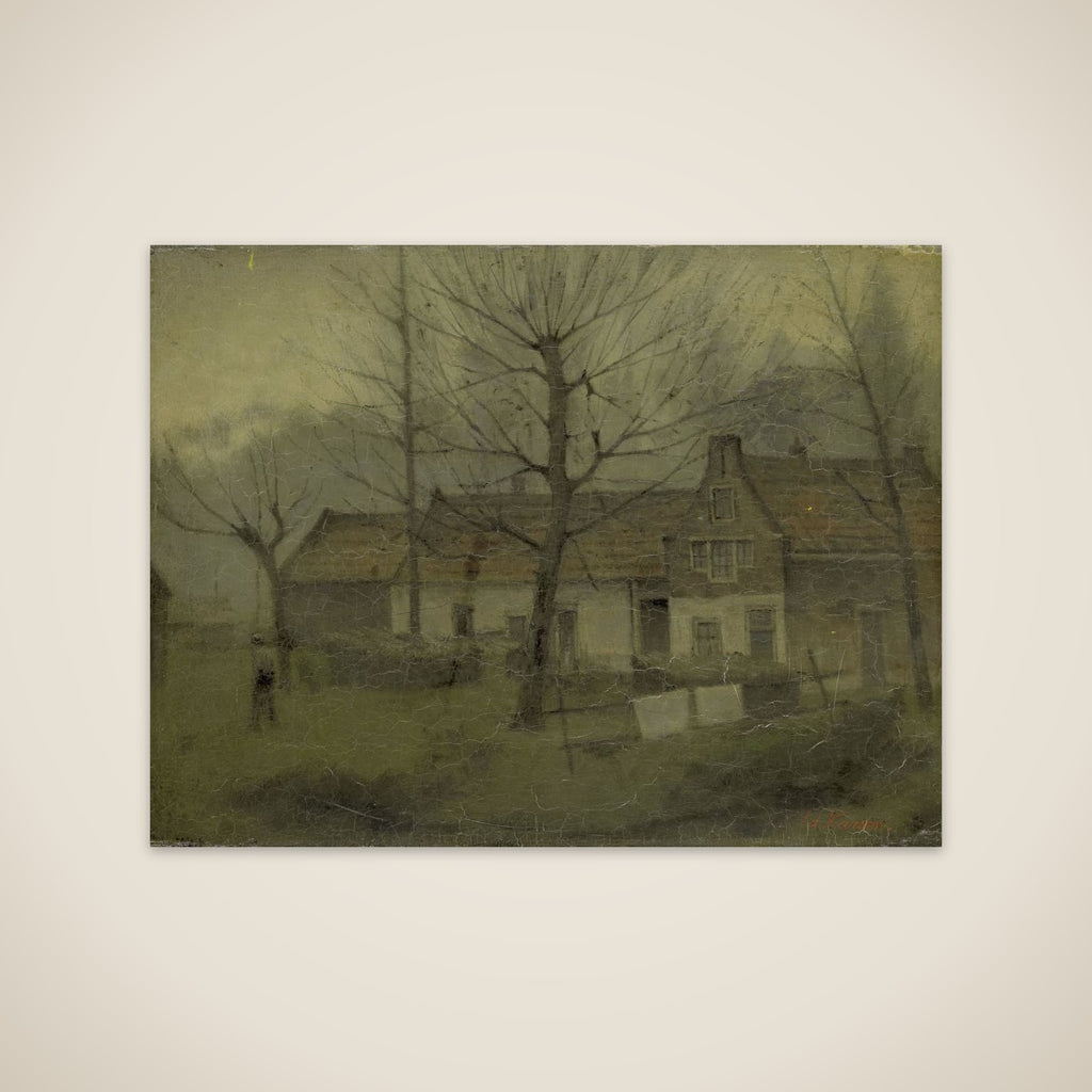 Houses in a Village unframed print