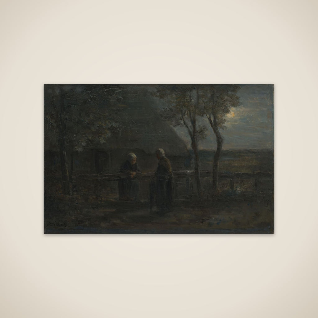 'Neighborly Gossip' unframed print