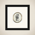 Portrait of een vrouw framed