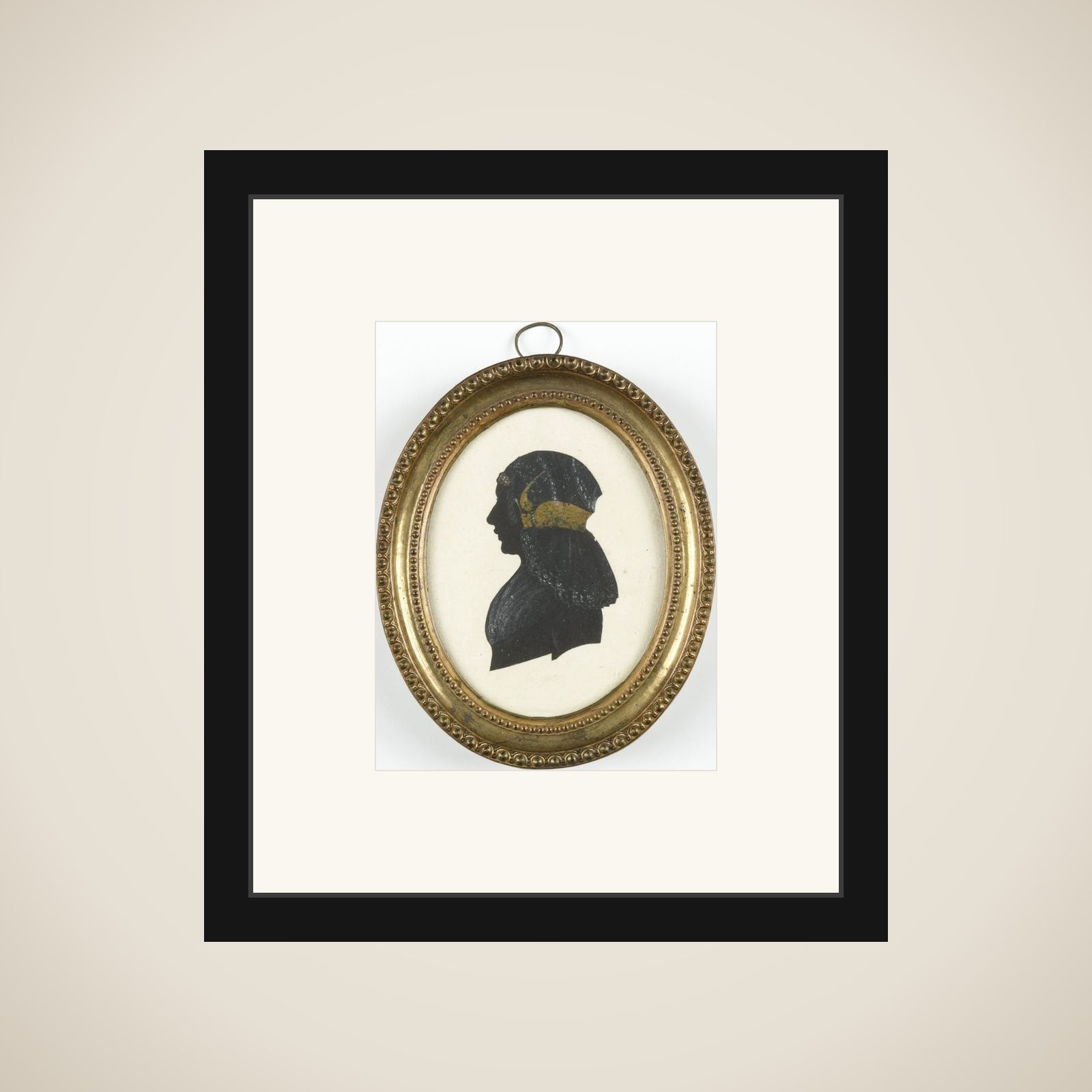 Portrait of een vrouw framed
