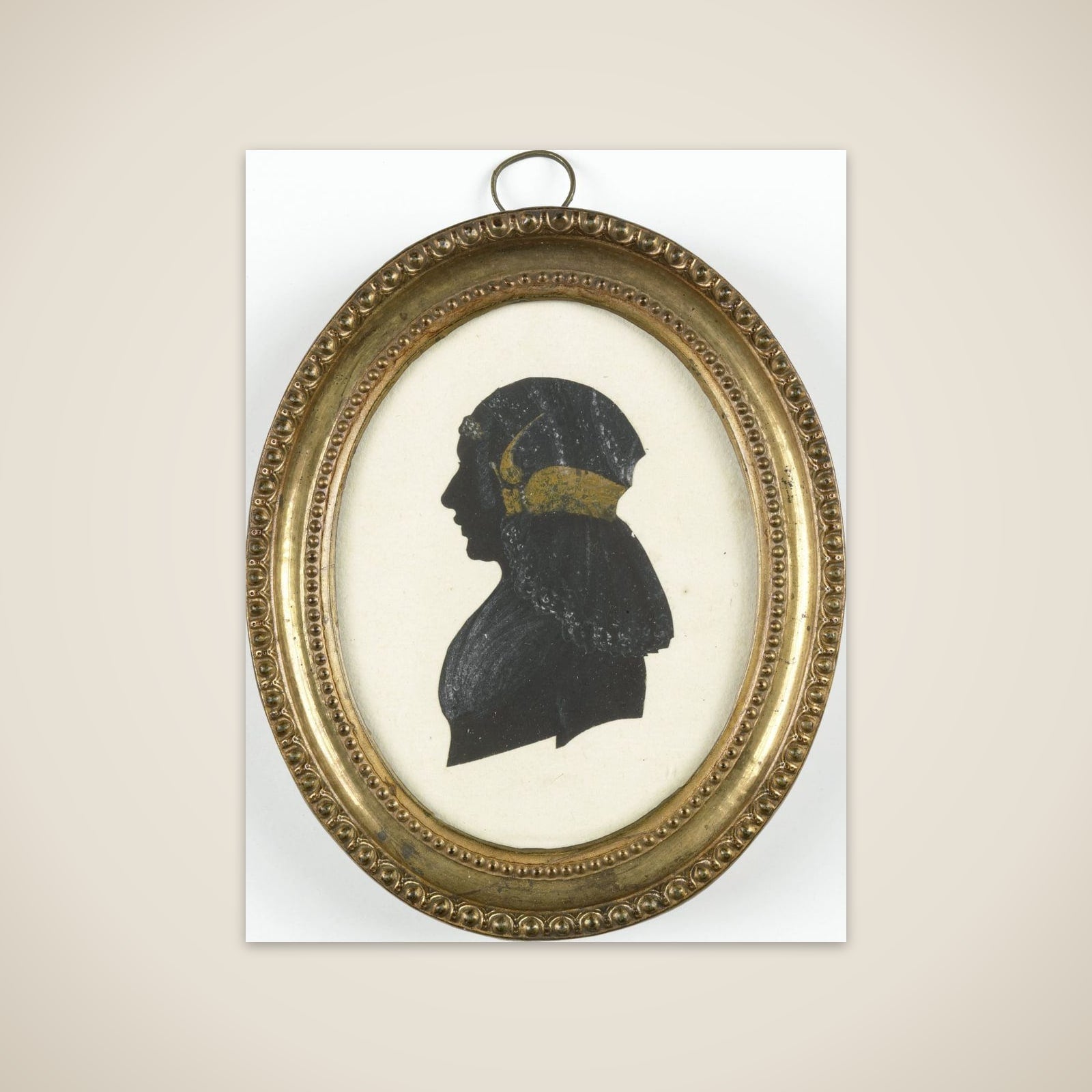 Portrait of een vrouw unframed print