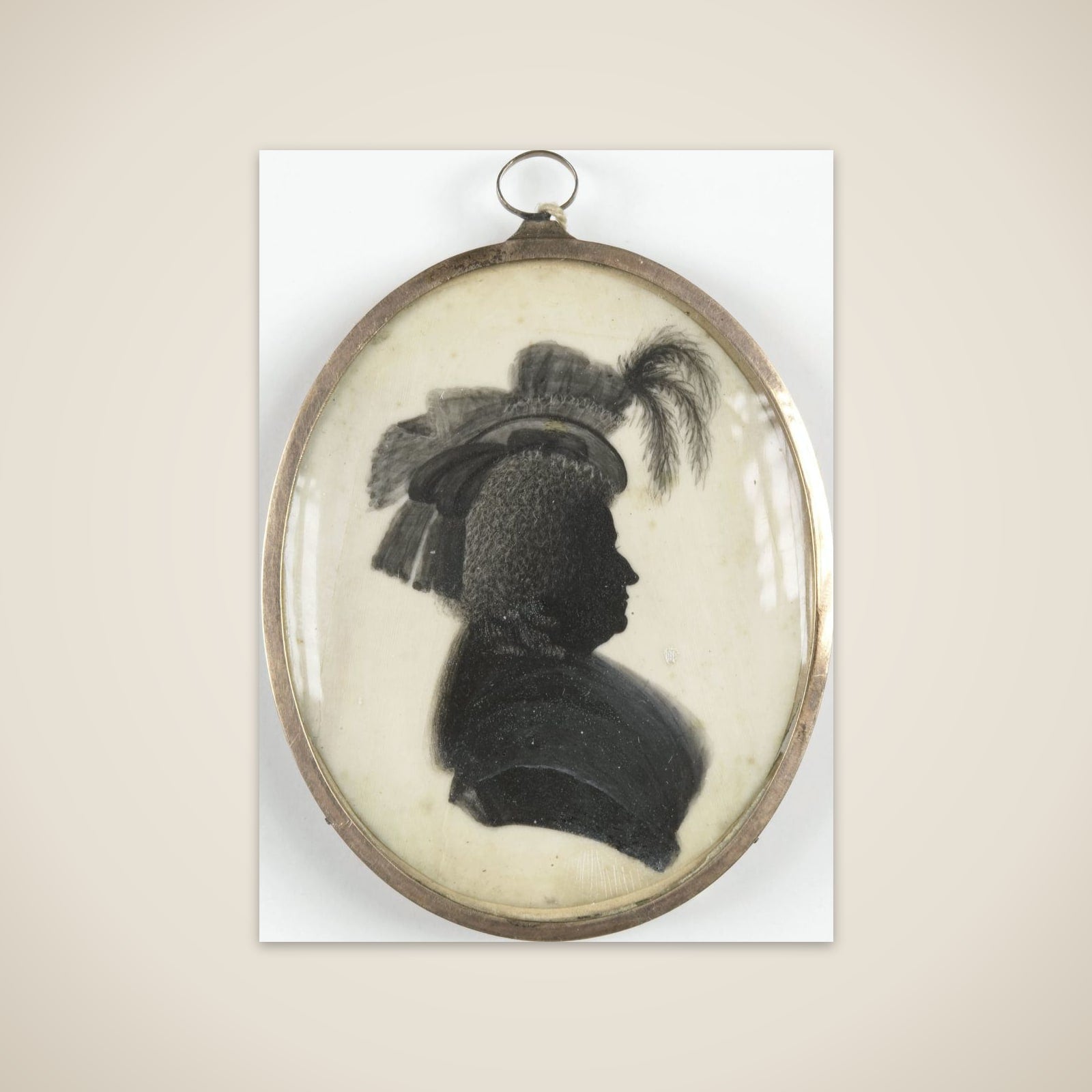 Portrait of een vrouw unframed print