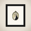 Portrait of een man framed