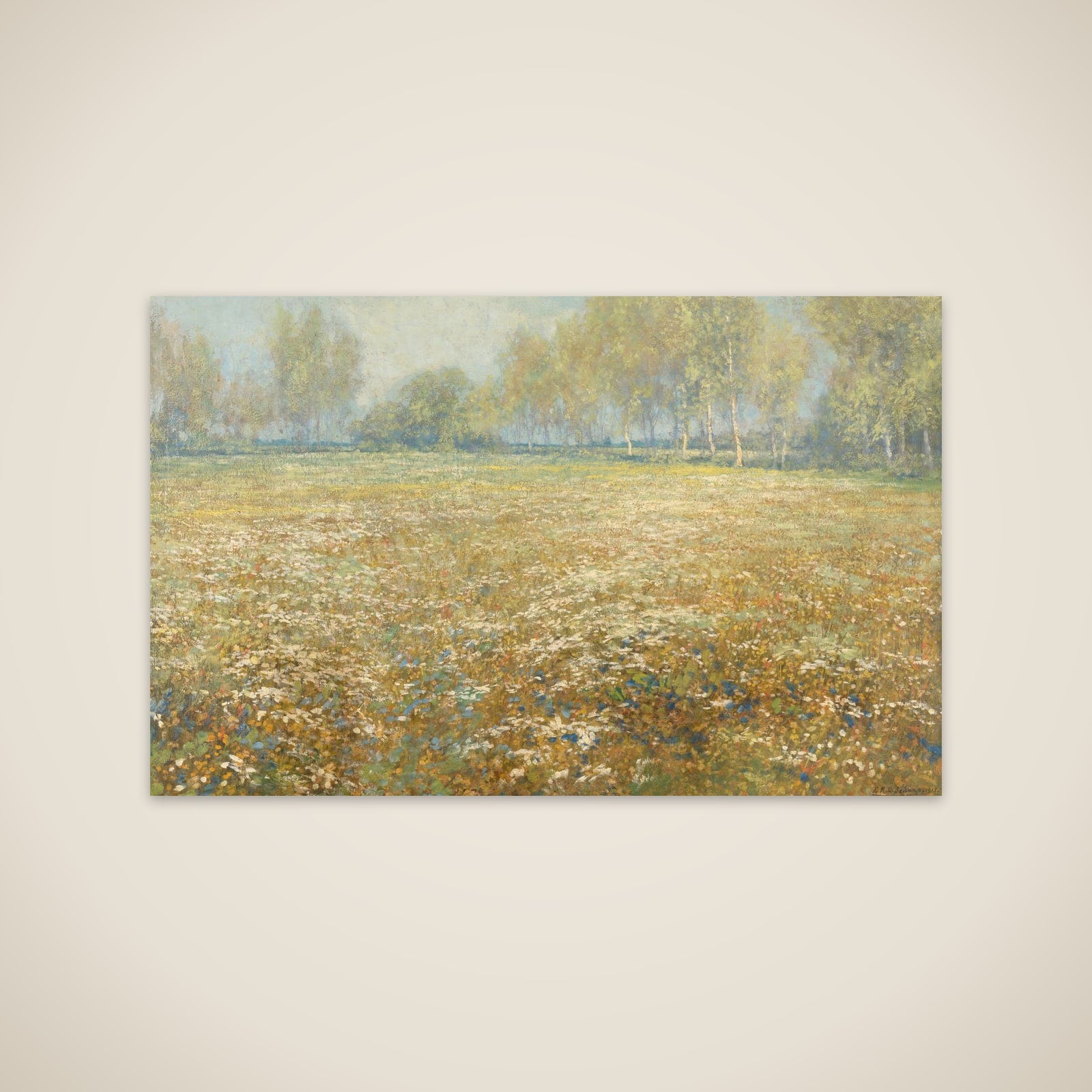 Meadow in Bloom unframed print