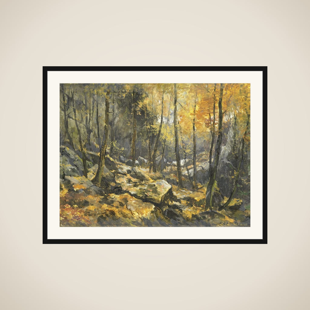 'Felsenmeer' framed