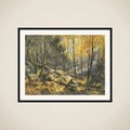 'Felsenmeer' framed