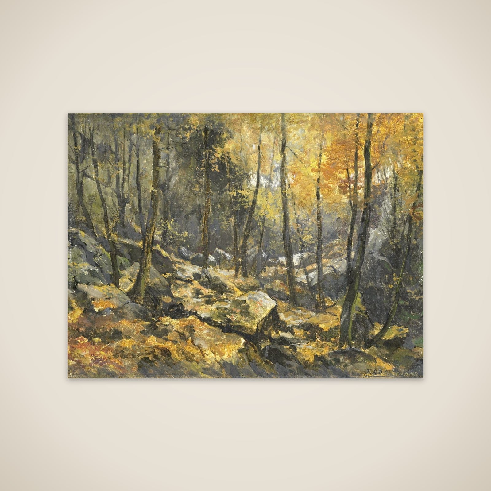 'Felsenmeer' unframed print