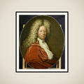 Portrait of Mr. Brustis framed