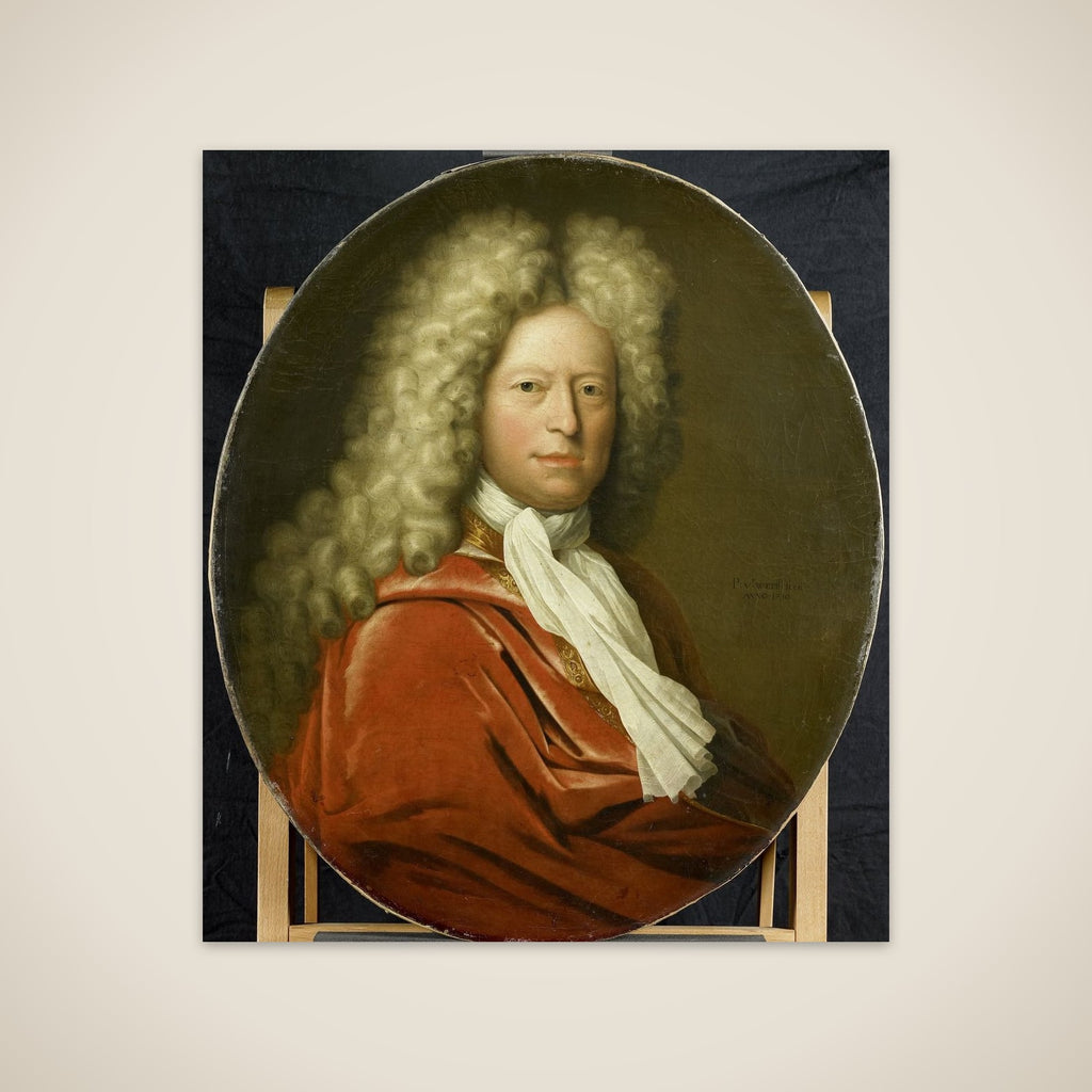 Portrait of Mr. Brustis unframed print