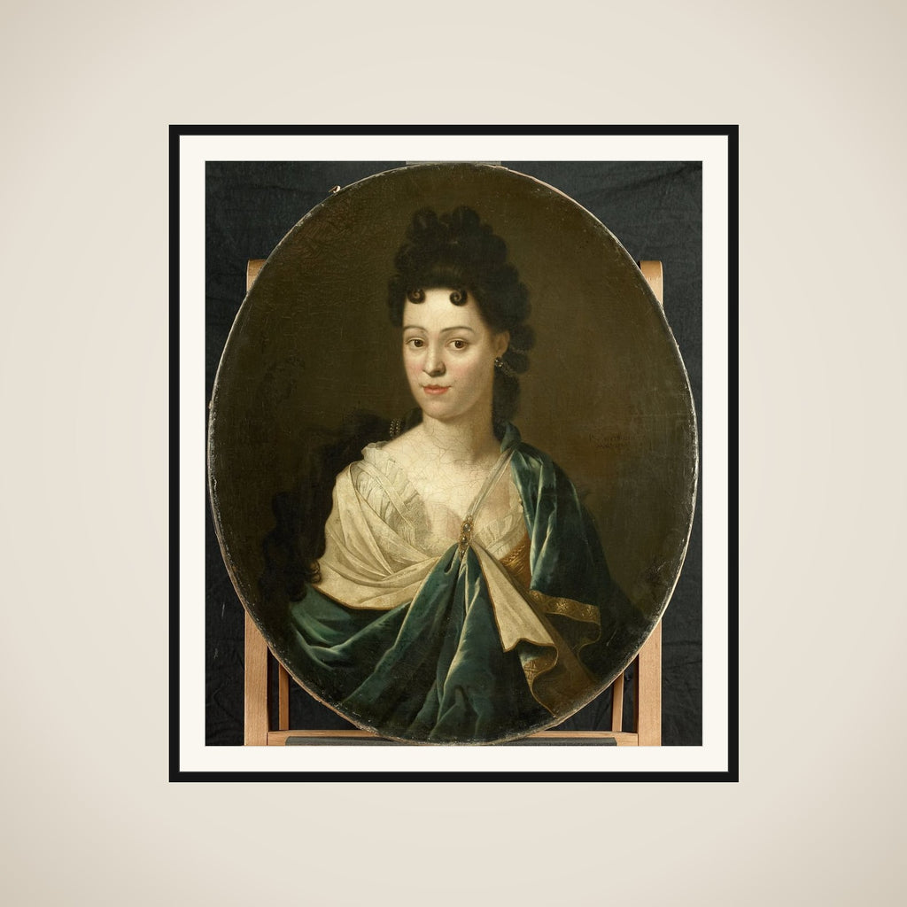 Portrait of Mrs. Brustis-Batailheij framed